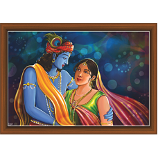 Radha Krishna Paintings (RK-9310)